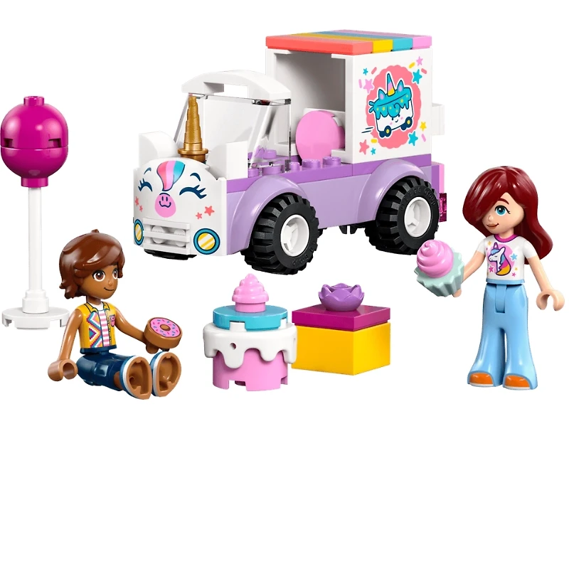 LEGO Friends Unicorn Cake Delivery Car 67 Pieces