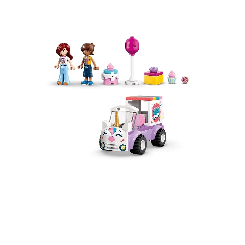 LEGO Friends Unicorn Cake Delivery Car 67 Pieces