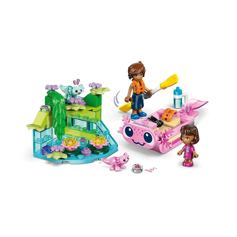 LEGO Friends Axolotl Adventure Boat 95 Pieces