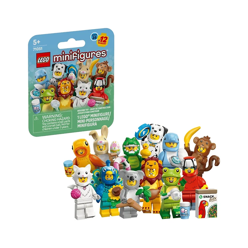 LEGO Minifigures Animals Series 28: 7 Pieces
