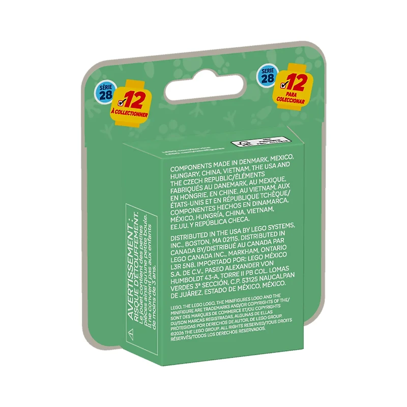 LEGO Minifigures Animals Series 28: 7 Pieces