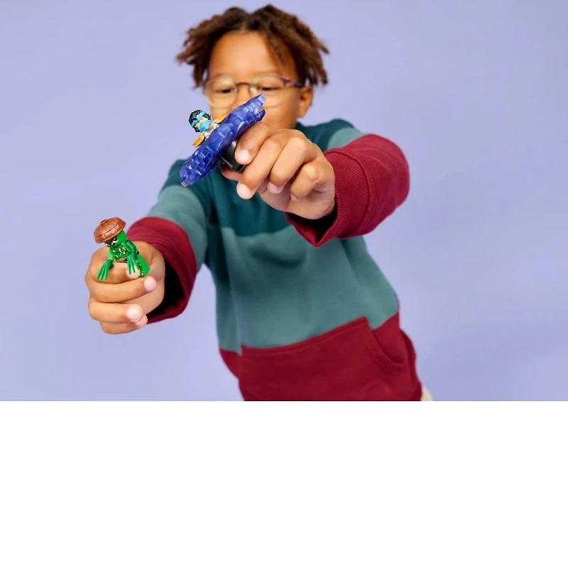 LEGO NINJAGO Nya vs. Mutation Monster Spinner 49 Pieces