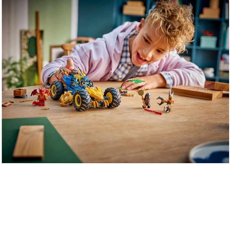 LEGO NINJAGO Jay’s Transforming Car 387 Pieces