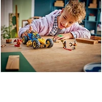 LEGO NINJAGO Jay’s Transforming Car 387 Pieces