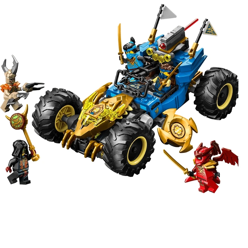 LEGO NINJAGO Jay’s Transforming Car 387 Pieces