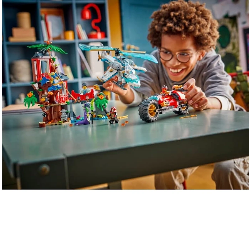 LEGO NINJAGO® Ninja Vehicle Tree House Battle 642 Pieces