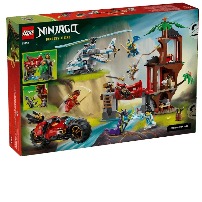 LEGO NINJAGO® Ninja Vehicle Tree House Battle 642 Pieces