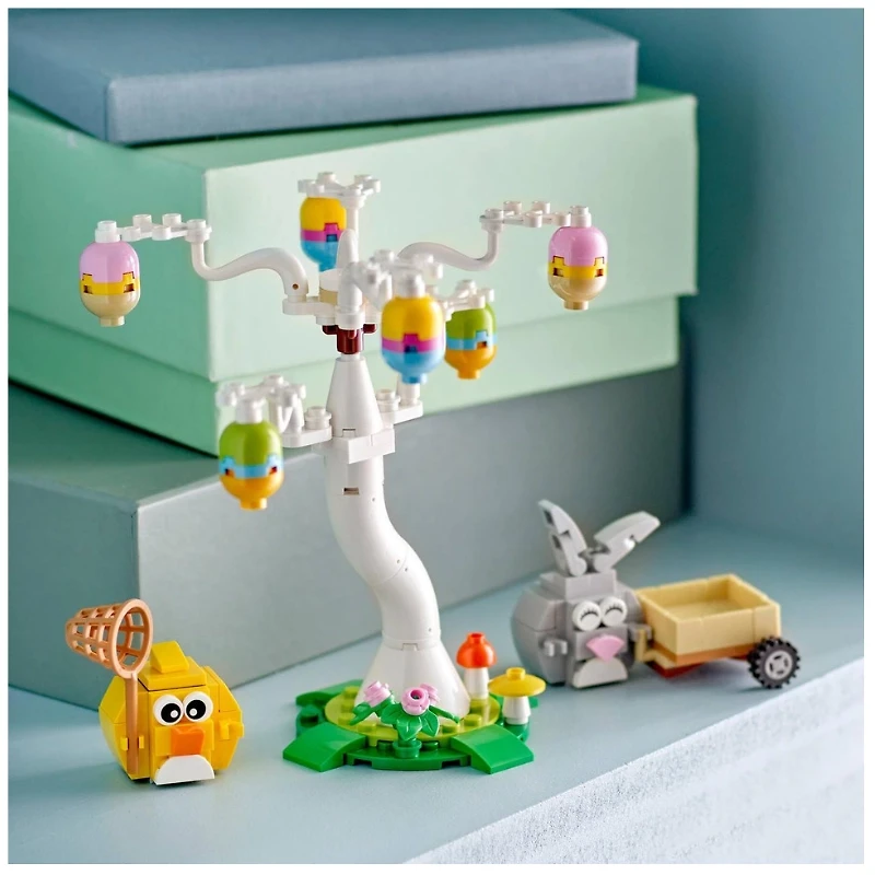 LEGO Other Easter Bunny and Chick Egg Hunt 140 Pieces