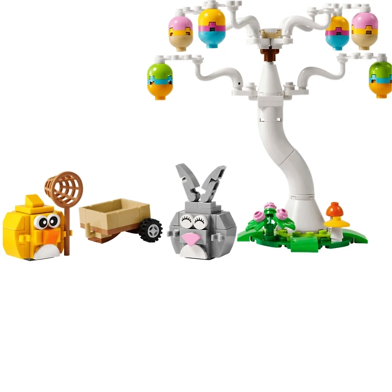 LEGO Other Easter Bunny and Chick Egg Hunt 140 Pieces