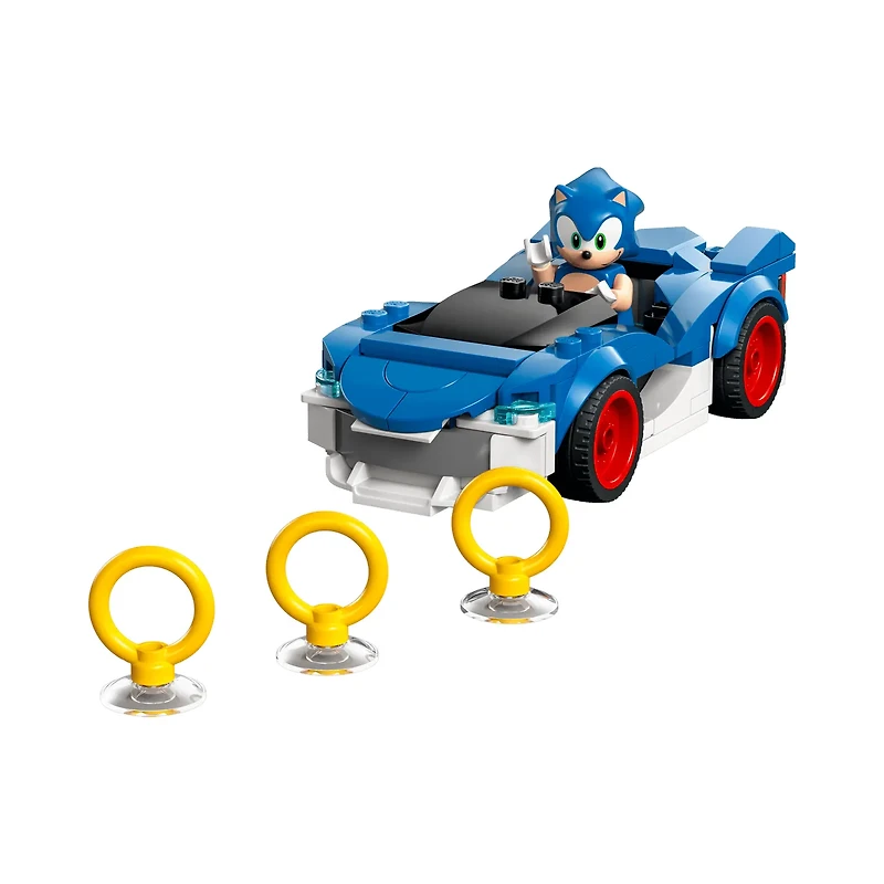 LEGO Sonic the Hedgehog Sonic Speedster Lightning 126 Pieces