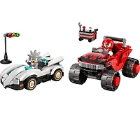 LEGO Sonic the Hedgehog™ Silver’s Car vs. Knuckles’ Monster Truck 378 Pieces