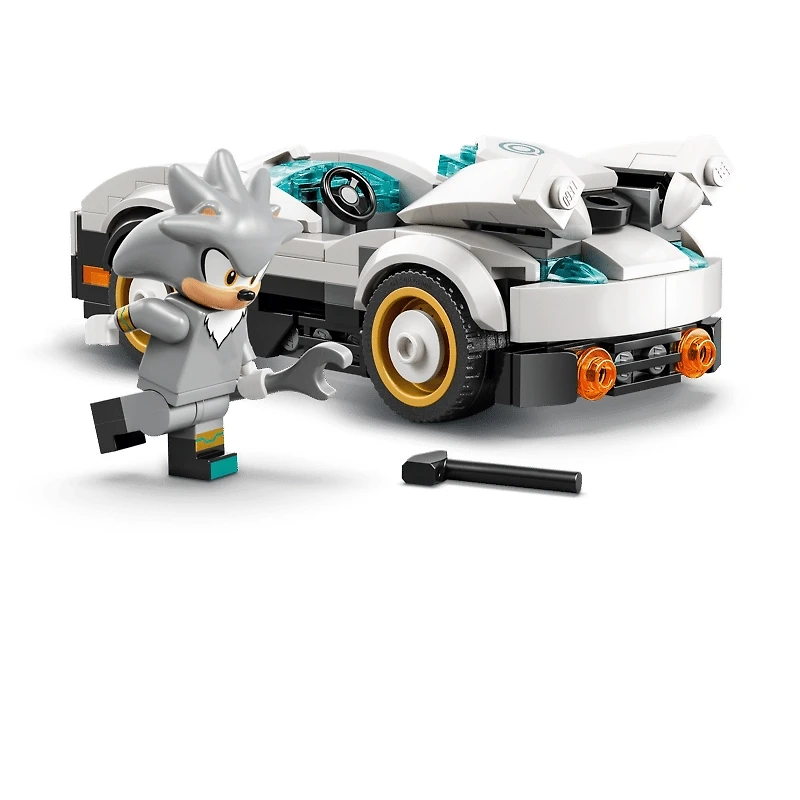 LEGO Sonic the Hedgehog™ Silver’s Car vs. Knuckles’ Monster Truck 378 Pieces