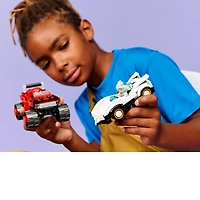 LEGO Sonic the Hedgehog™ Silver’s Car vs. Knuckles’ Monster Truck 378 Pieces