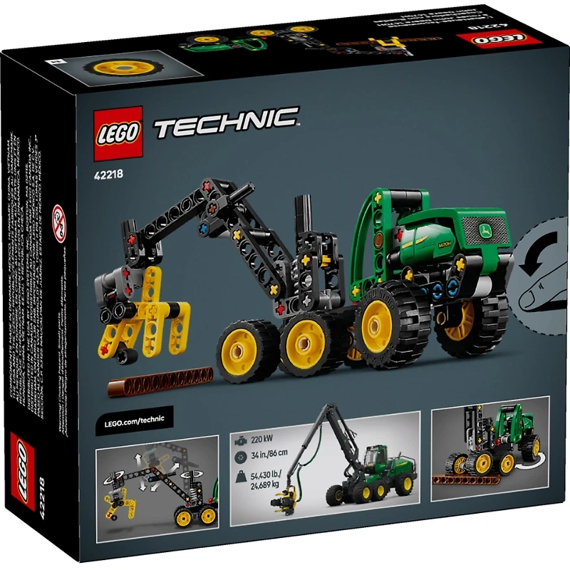 LEGO Technic™ John Deere 1470H Wheeled Harvester 117 Pieces