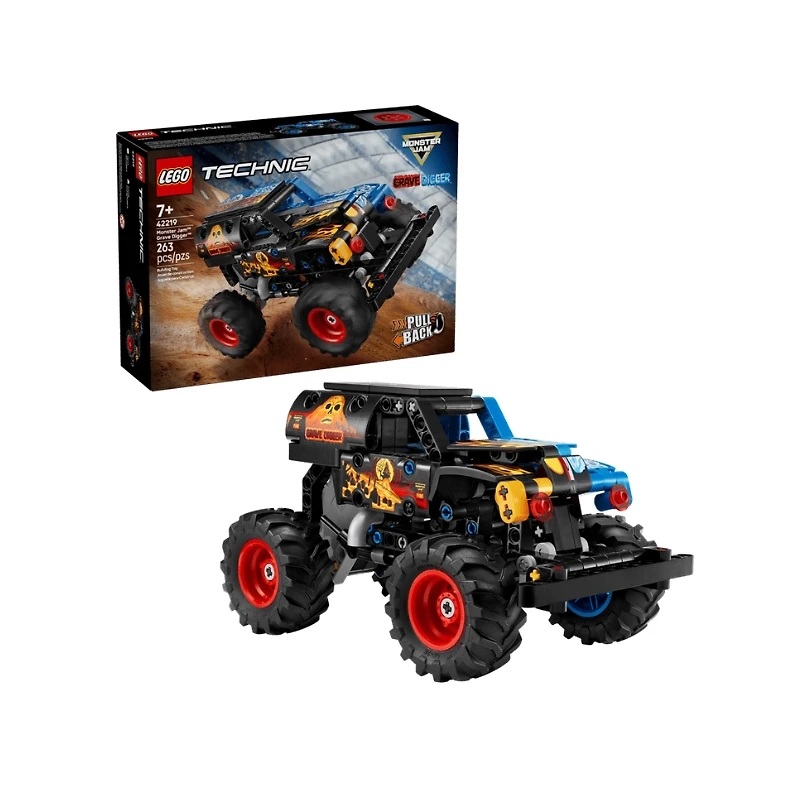 LEGO Technic Monster Jam™ Grave Digger™ Fire and Ice 263 Pieces