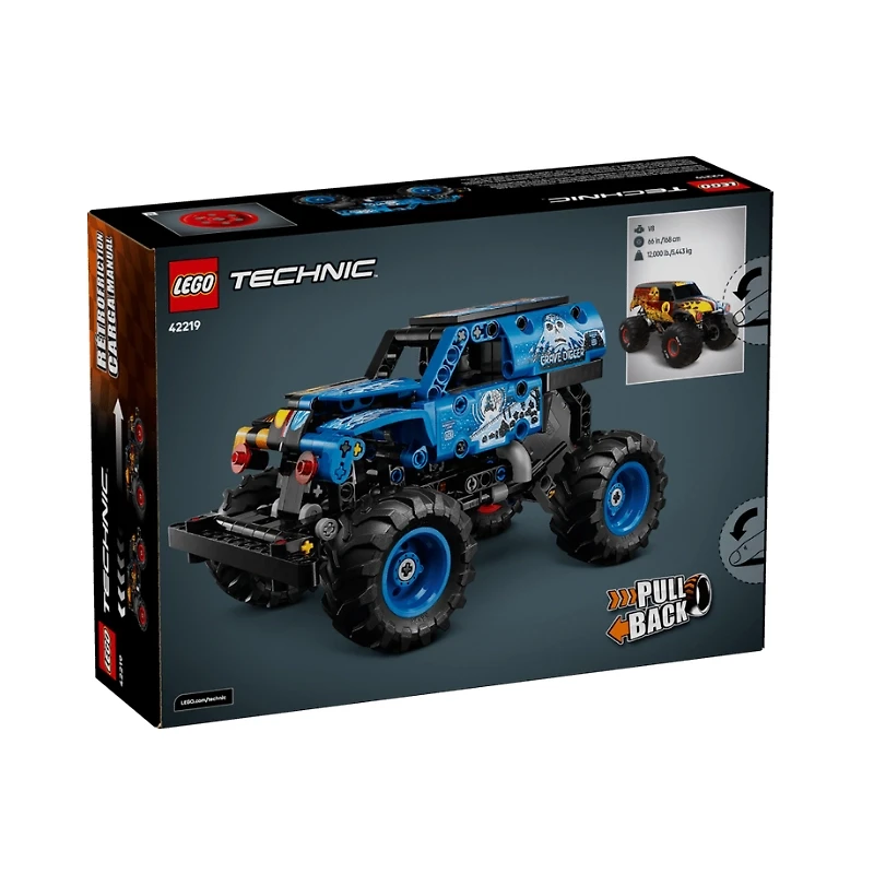 LEGO Technic Monster Jam™ Grave Digger™ Fire and Ice 263 Pieces