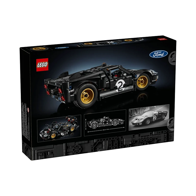LEGO Technic 1966 Ford GT40 MKII Race Car 793 Pieces