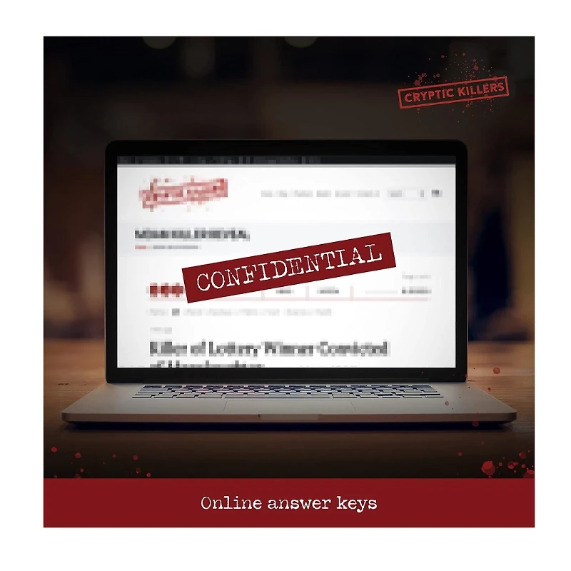 Cryptic Killers Unsolved Murder Mystery Game
