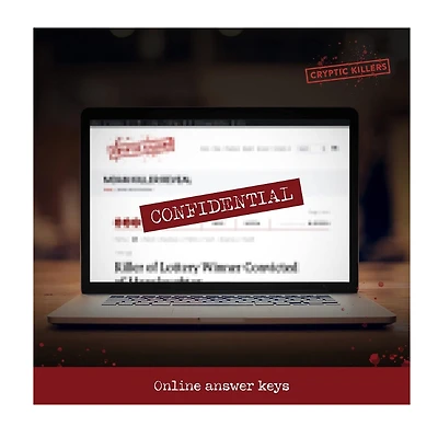 Cryptic Killers Unsolved Murder Mystery Game