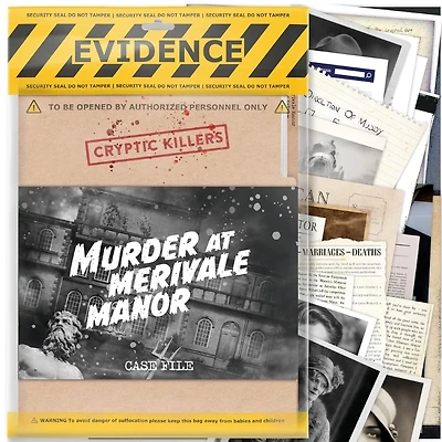 Cryptic Killers – Murder at Merivale Manor