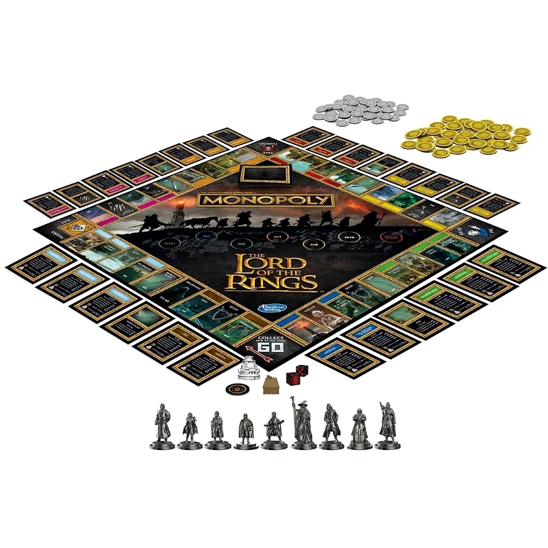 Monopoly: The Lord of The Rings Edition Board Game