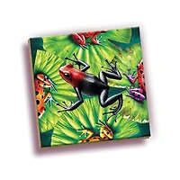 Magic Square Tile Puzzle: Frogs – 25 Pieces – Quite Challenging for Ages 8 and Up