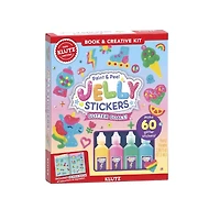 Paint & Peel Jelly Stickers: Glitter Goals