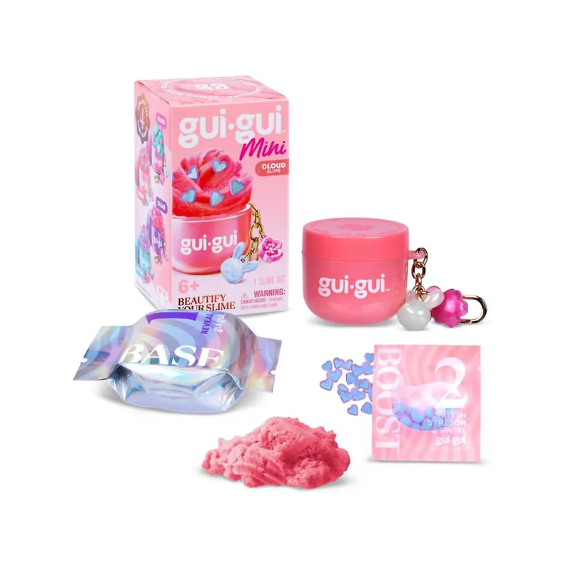 Gui Gui Mini Slime Jar Keychain Assortment (Random Selection)