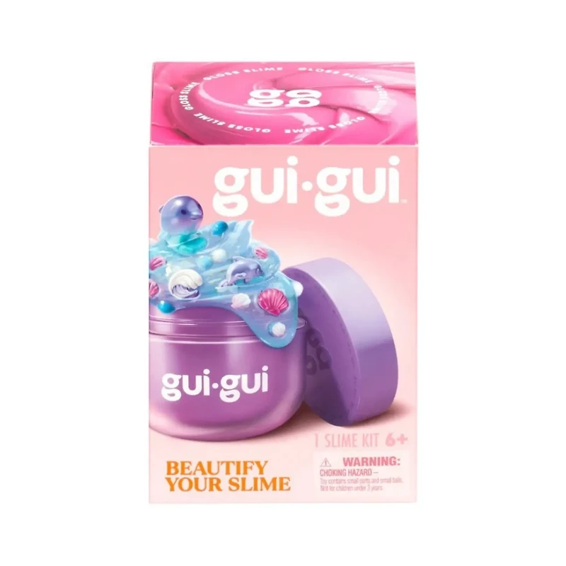 Gui Gui Surprise Slime Kit with Mini Figure & Charms (Random Selection)