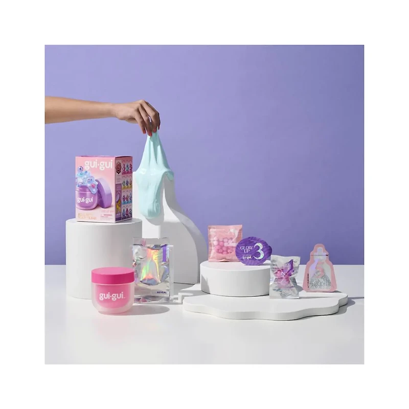 Gui Gui Surprise Slime Kit with Mini Figure & Charms (Random Selection)