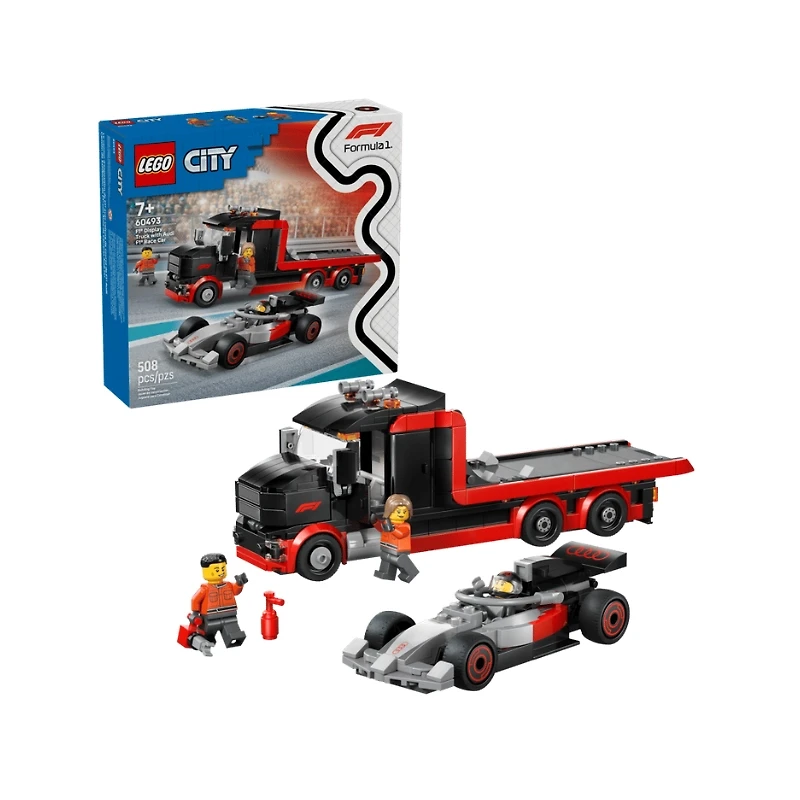 LEGO City  F1® Display Truck with Audi F1® Race Car 508
Pieces