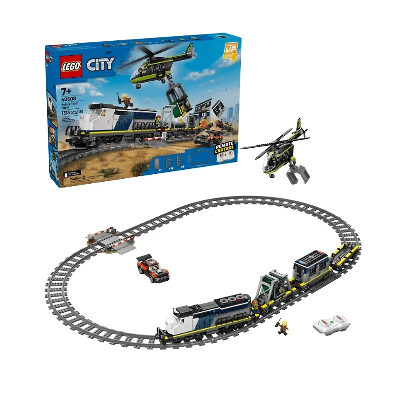 LEGO City Police Train Heist 1313 Pieces