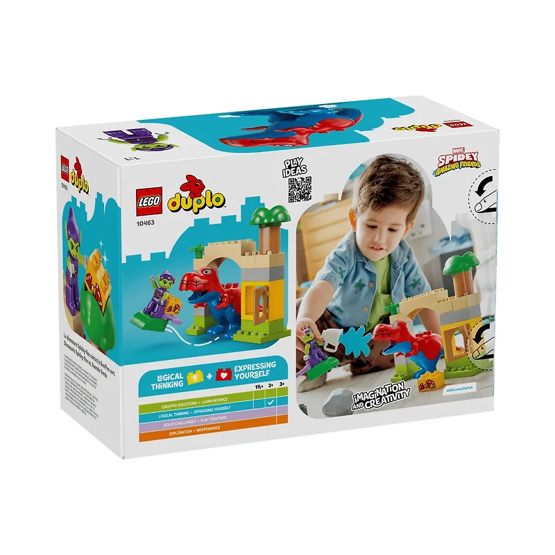 LEGO Duplo Dinosaur Spidey-Rex vs. Green Goblin 25 Pieces