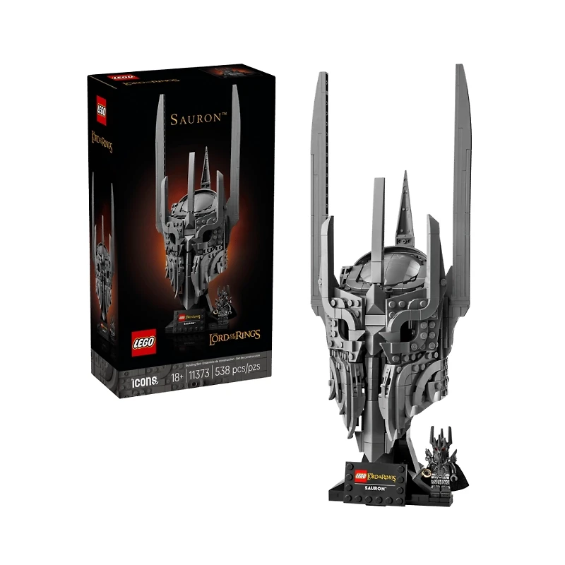 LEGO Icons The Lord of the Rings: Sauron’s Helmet 538 Pieces
