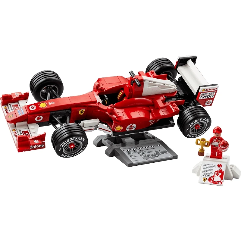 LEGO Icons Ferrari F2004 & Michael Schumacher 735 Pieces
