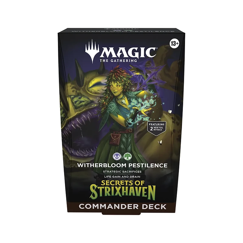 Magic The Gathering Secrets Of Strixhaven Commander (Random Pick)