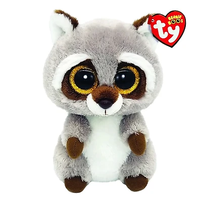 OAKIE RACCOON 8″ – Beanie Boos Plush