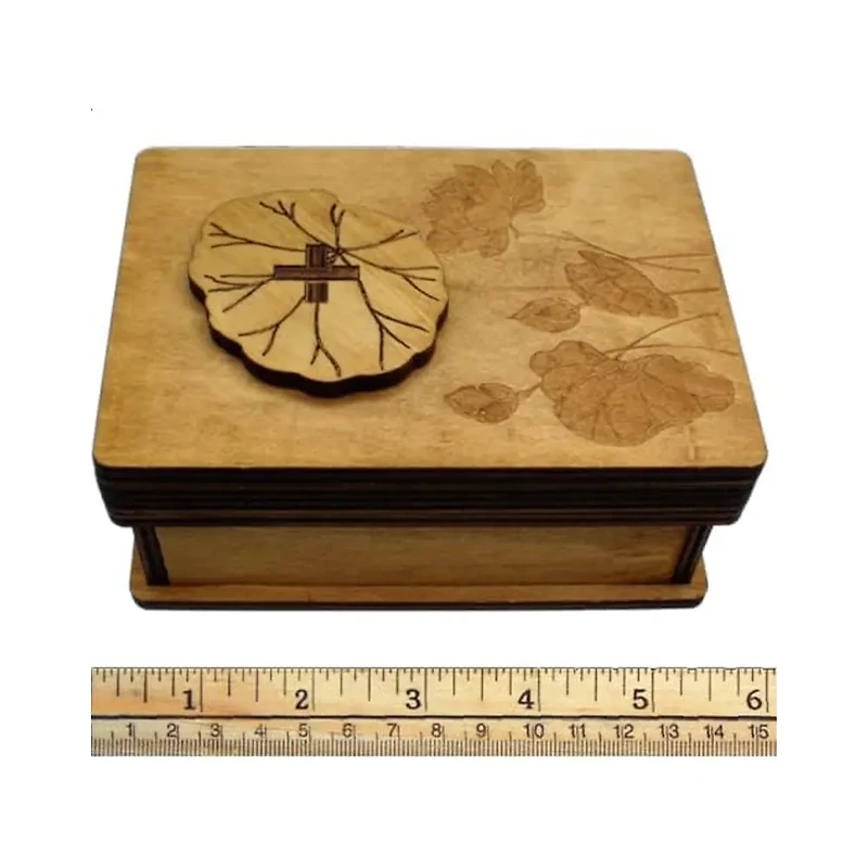 Lotus Box – Wooden Puzzle Box