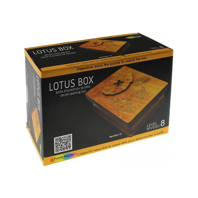 Lotus Box – Wooden Puzzle Box