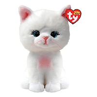 AMELIA WHITE CAT 8″ – Beanie Boos Plush