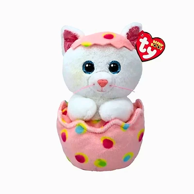 GIGGLES EASTER CAT 8″ – Beanie Boos Plush