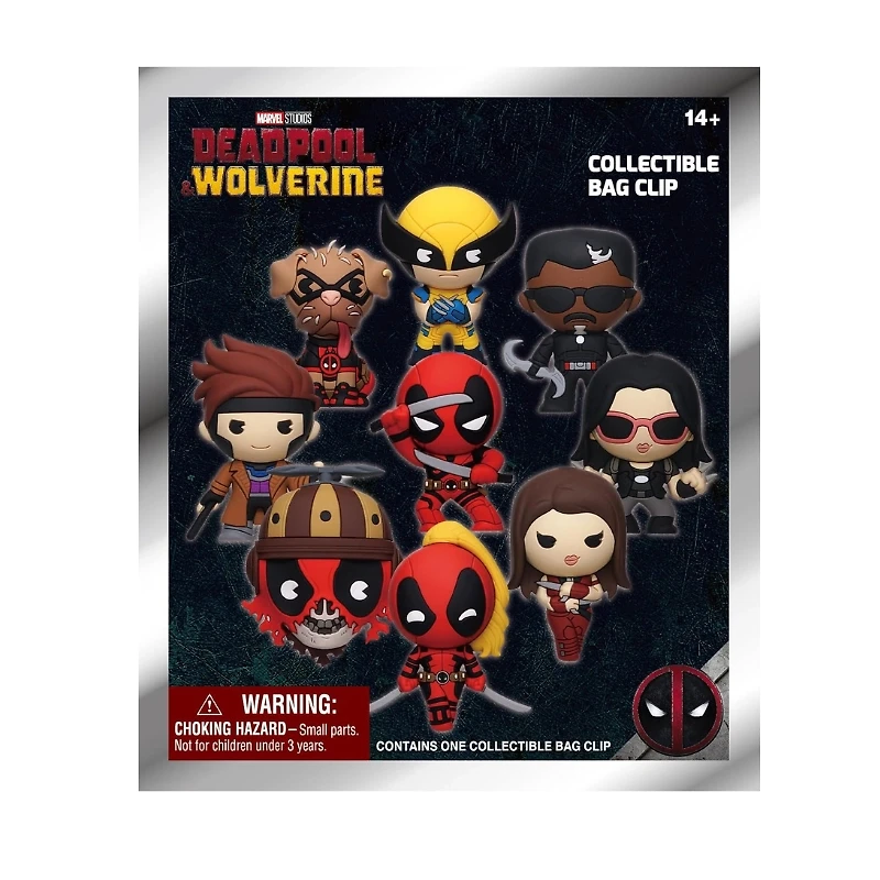 Deadpool Movie Series 3D Foam Bag Clip Blind Bag