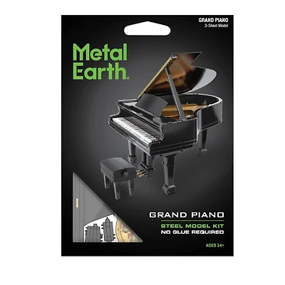 Metal Earth Grand Piano Color Metal Model Kit Fascinations