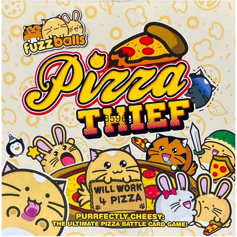Pizza Thief Fun Card Game – Build the Perfect