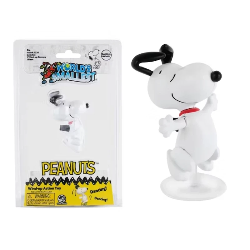 Worlds Smallest Snoopy Happy Dance – Mini Dancing Peanuts Figure