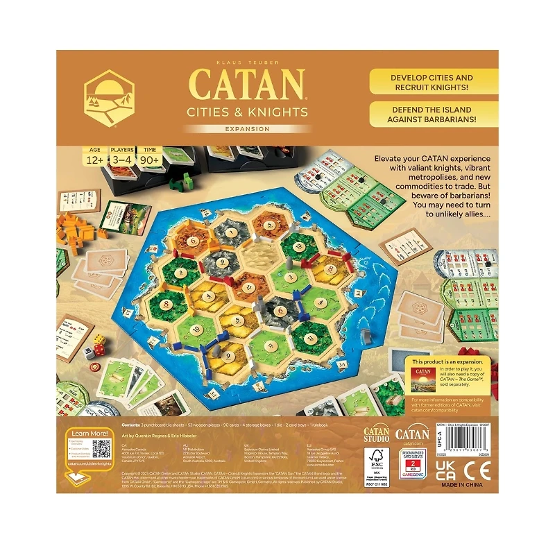 CATAN 6TH ED CITIES & KNIGHTS