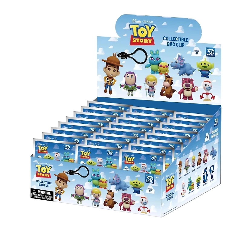 Toy Story 30th Anniversary 3D Foam Keychain Blind Bag