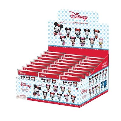 Disney Minnie Mouse Blind Bag – 3D Figural Foam Bag Clip