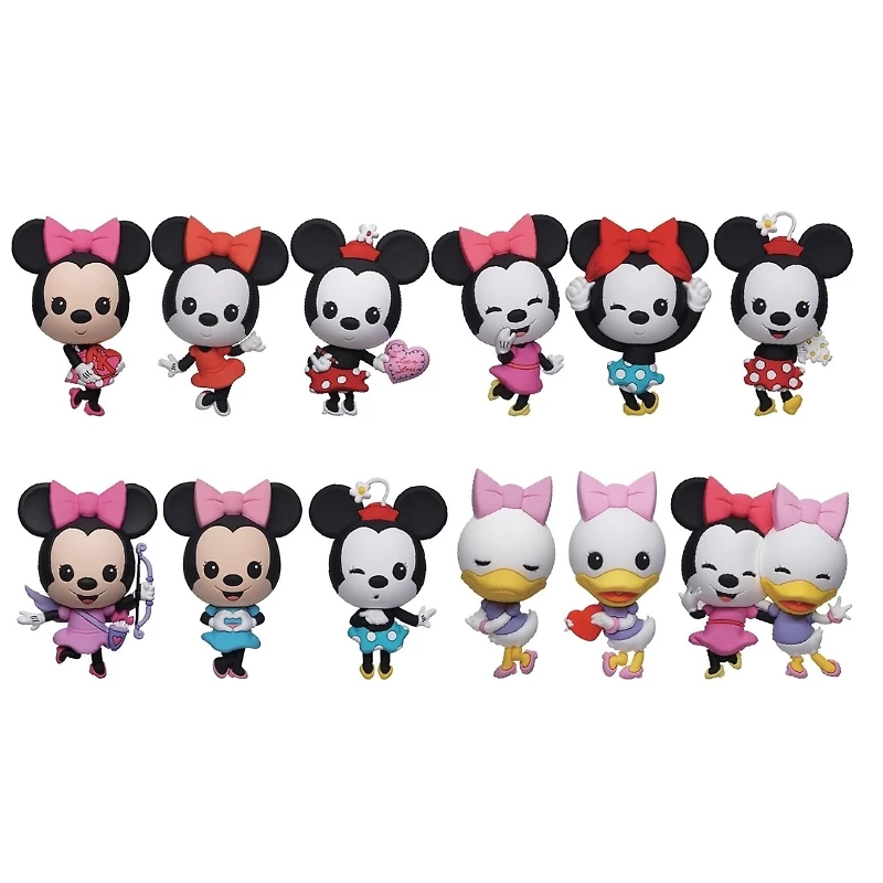 Disney Minnie Mouse Blind Bag – 3D Figural Foam Bag Clip