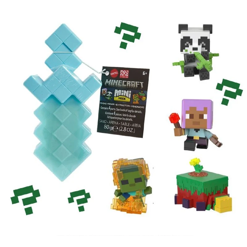 Minecraft Mini Mining Figure Set – Dig & Reveal Surprise Character